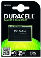 Duracell Premium Аналог Sony NP-FH50 Аккумулятор Видео камер NP-FH30 NP-FH40 Li-Ion 7.4V 650mAh цена и информация | Аккумуляторы для фотокамер | 220.lv