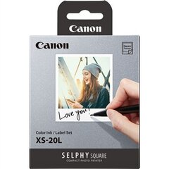 Canon Selphy Square Media Pack XS-20L цена и информация | Прочие аксессуары для фотокамер | 220.lv