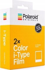 Цветной материал для моментальных фото Polaroid i-Type Color New, 2 шт. цена и информация | Прочие аксессуары для фотокамер | 220.lv