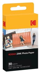 Kodak Zink RODZ2X320 cena un informācija | Citi piederumi fotokamerām | 220.lv