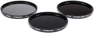 Hoya filtru komplekts ProND EX 49mm cena un informācija | Filtri | 220.lv