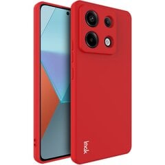 „Imak“ cieta silikona (TPU) apvalks - sarkans (Redmi Note 13 Pro 5G / Poco X6 5G) cena un informācija | Telefonu vāciņi, maciņi | 220.lv