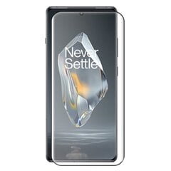 „Rurihai“ Tempered Glass полностью закрывающееся защитное стекло 2.5D - чёрный (OnePlus 12R / Ace 3) цена и информация | Защитные пленки для телефонов | 220.lv