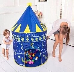 Alfa Tipi XL bērnu telts ar rozā spilveniem cena un informācija | Bērnu rotaļu laukumi, mājiņas | 220.lv