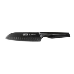 Quttin Santoku Nazis Quttin Black Edition (17 cm) cena un informācija | Naži un to piederumi | 220.lv