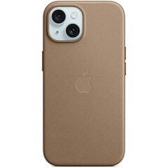 Чехол APPLE FineWoven для iPhone 15 с MagSafe, темно-серый цена и информация | Чехлы для телефонов | 220.lv