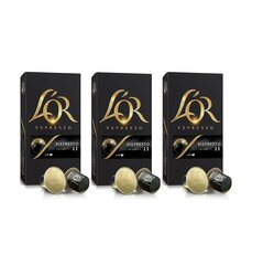 Nespresso® Kafijas kapsulas Ristretto L'OR, 3 x 10 gab. cena un informācija | Kafija, kakao | 220.lv