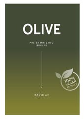 Loksnes maska ar olīvu ekstraktu Barulab The Clean Vegan Olive, 23g cena un informācija | Sejas maskas, acu maskas | 220.lv