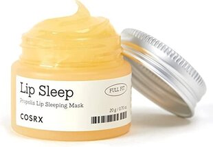 COSRX Full Fit Propolis Lip Sleeping Mask, 20g - propolisa nakts maska ​​lūpām cena un informācija | Lūpu krāsas, balzāmi, spīdumi, vazelīns | 220.lv