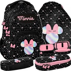 Mini Minnie Mouse skolas mugursomu komplekts 3-in-1 Paso cena un informācija | Skolas somas | 220.lv