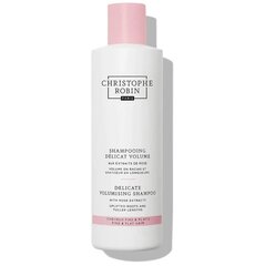 Мягкий шампунь с экстрактом розы, придающий объем, Christophe Robin Delicate Volumising Shampoo, 250 мл цена и информация | Шампуни | 220.lv