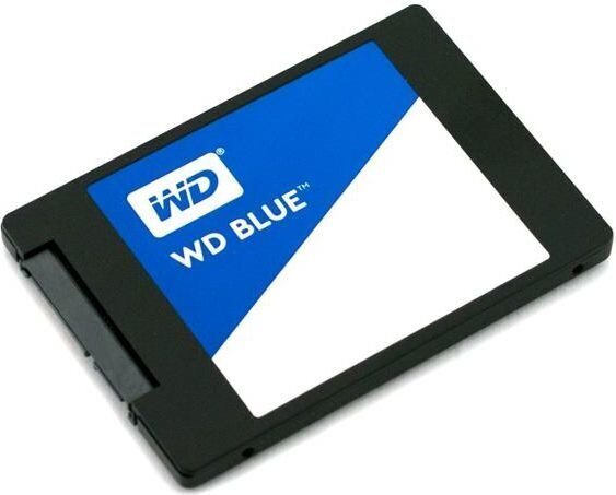 Western Digital Blue 500GB SATA3 (WDS500G2B0A) цена и информация | Iekšējie cietie diski (HDD, SSD, Hybrid) | 220.lv