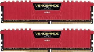 Corsair Vengeance LPX, DDR4, 8 Гбайт, 3200 МГц, CL16 (CMK8GX4M1E3200C16) цена и информация | Оперативная память (RAM) | 220.lv