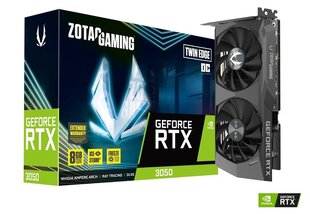 Zotac Gaming GeForce RTX 3050 Twin Edge OC - видеокарта - GF RTX 3050 - 8 ГБ цена и информация | Видеокарты (GPU) | 220.lv