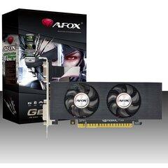 Видео карта AFOX Geforce GTX750 4GB GDDR5 128Bit DVI HDMI VGA LP Dual V2 AF750-4096D5L4-V2 цена и информация | Видеокарты (GPU) | 220.lv