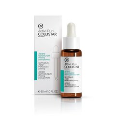 Sejas serums ar glikolu Collistar Glycolic Acid, 30 ml cena un informācija | Serumi sejai, eļļas | 220.lv