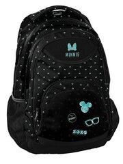 Рюкзак Paso Мышка Минни (Minnie Mouse) DM23WW-2708, черный цена и информация | Школьные рюкзаки, спортивные сумки | 220.lv