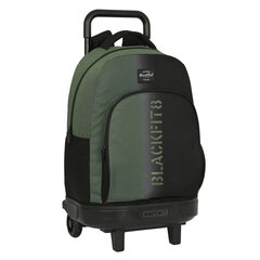 Школьный рюкзак с колесиками BlackFit8 Gradient, чёрный милитари (33 x 45 x 22 см) цена и информация | Школьные рюкзаки, спортивные сумки | 220.lv