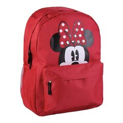 Skolas mugursoma Minnie Mouse, Sarkana cena un informācija | Skolas somas | 220.lv