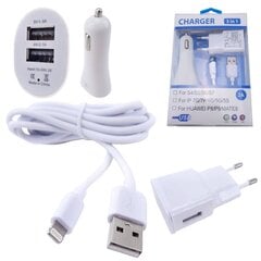 Charger 3in1 cena un informācija | Lādētāji un adapteri | 220.lv