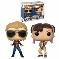 Funko POP! "Marvel" kapitonė Marvel ir Chun-Li cena un informācija | Datorspēļu suvenīri | 220.lv