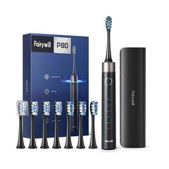 FairyWill Sonic toothbrush with head set and case FW-P80 (Black) цена и информация | Электрические зубные щетки | 220.lv