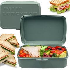 LUNCHBOX SANDWICH POCKET zaļš cena un informācija | Trauki pārtikas uzglabāšanai | 220.lv