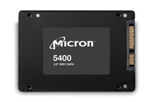 Micron 5400, 480GB (MTFDDAK480TGB) cena un informācija | Iekšējie cietie diski (HDD, SSD, Hybrid) | 220.lv