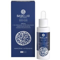 Mitrinošs un piepildošs serums ar 10% trehalozes, 5% SNAP-8 peptīda un zemas molekulmasas hialuronskābi Basiclab Esteticus Serum, 30 ml cena un informācija | Serumi sejai, eļļas | 220.lv