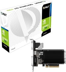 Palit GeForce GT 710 2GB GDDR3 PCIE BOX NEAT7100HD46H cena un informācija | Videokartes (GPU) | 220.lv