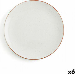 Šķīvis Ariane Terra Keramika Bēšs (Ø 29 cm) (6 gb.) cena un informācija | Trauki, šķīvji, pusdienu servīzes | 220.lv