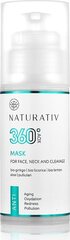 Sejas maska Naturativ 360 Aox Mask For Face Neck &amp; Cleavage, 100 ml cena un informācija | Sejas maskas, acu maskas | 220.lv