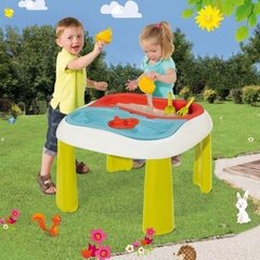 Игровой стол с водой и песком SMOBY Water Table 2-в-1 цена и информация | Игрушки для песка, воды, пляжа | 220.lv