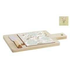 Uzkodu paplāte DKD Home Decor, 21,5 x 11,8 x 1,5 cm cena un informācija | Trauki, šķīvji, pusdienu servīzes | 220.lv