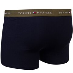 Bokseršorti TOMMY HILFIGER 3P Wb Trunk UM0UM027630SU cena un informācija | Vīriešu apakšbikses | 220.lv