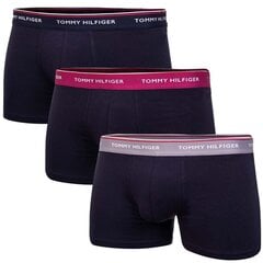 Мужские трусы-боксеры Tommy Hilfiger TRUNK 3 пары, WB TRUNK NAVY UM0UM01642 0SB 43414 цена и информация | Мужские трусы | 220.lv