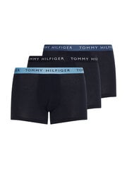 Мужские трусы Tommy Hilfiger 3 пары, TRUNK WB, темно-синие UM0UM02324 0XG 43883 цена и информация | Мужские трусы | 220.lv