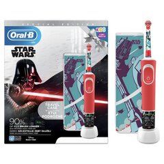 Oral-B Vitality Kids Star Wars (D100.413.2KX) + дорожный футляр цена и информация | Электрические зубные щетки | 220.lv