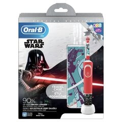 Oral-B Vitality Kids Star Wars (D100.413.2KX) + дорожный футляр цена и информация | Электрические зубные щетки | 220.lv