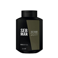 Pretblaugznu šampūns vīriešiem Sebastian Professional SEB MAN The Purist 250 ml cena un informācija | Šampūni | 220.lv