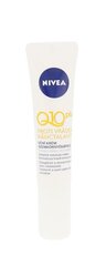 Крем для кожи вокруг глаз Nivea Q10 Plus Eye Care 15 мл цена и информация | Сыворотки, кремы для век | 220.lv