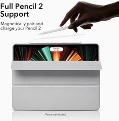 ESR REBOUND MAGNETIC IPAD PRO 12.9 2020|2021|2022 GRAY цена и информация | Чехлы для планшетов и электронных книг | 220.lv