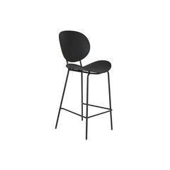 Dkd Home Decor taburete Melns Metāls polipropilēns (52,5 x 49 x 104 cm) cena un informācija | Virtuves un ēdamistabas krēsli | 220.lv