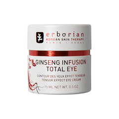 Acu krēms Ginseng Infusion Total Eye (Tensor Effect Eye Cream) 15 ml cena un informācija | Acu krēmi, serumi | 220.lv