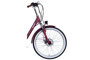Elektriskais velosipēds Davi E-Ruby Alumīnija, 26", sarkans цена и информация | Электровелосипеды | 220.lv