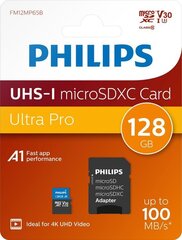 Philips MicroSDXC цена и информация | Карты памяти для фотоаппаратов | 220.lv