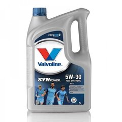 Dzinēja eļļa Valvoline SYNPOWER MST C3 5W30, 5L cena un informācija | Motoreļļas | 220.lv