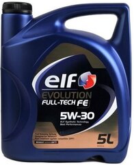 Elf Evolution Fulltech FE 5W-30 motoreļļa, 5L cena un informācija | Motoreļļas | 220.lv