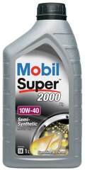 MOBIL Super 2000x1 10W-40, 1l cena un informācija | Motoreļļas | 220.lv