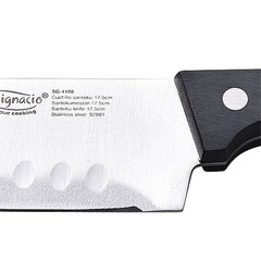 San Ignacio santoku nazis, 17.5 cm cena un informācija | Naži un to piederumi | 220.lv